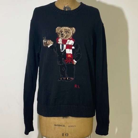 Polo by Ralph Lauren | Sweaters | Polo Ralph Lauren Polo Bear Hot Cocoa  Knit Sweater | Poshmark